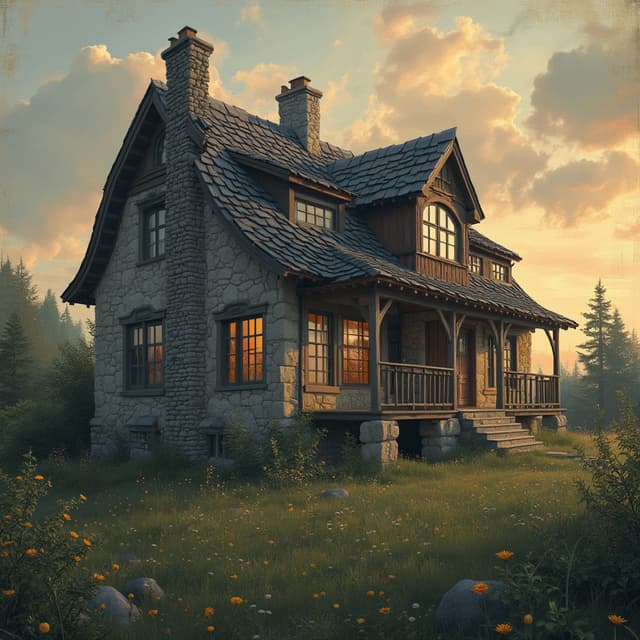 Building house is backround text "Omadjon dasturchi"