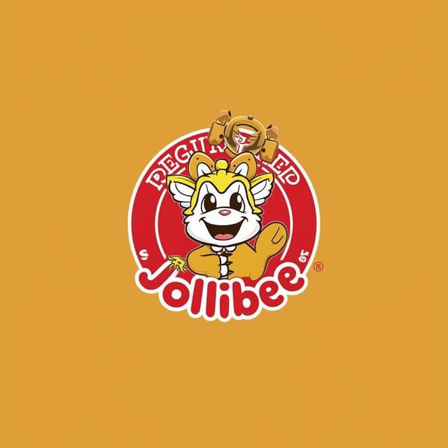 Jollibee with registered trademark logo