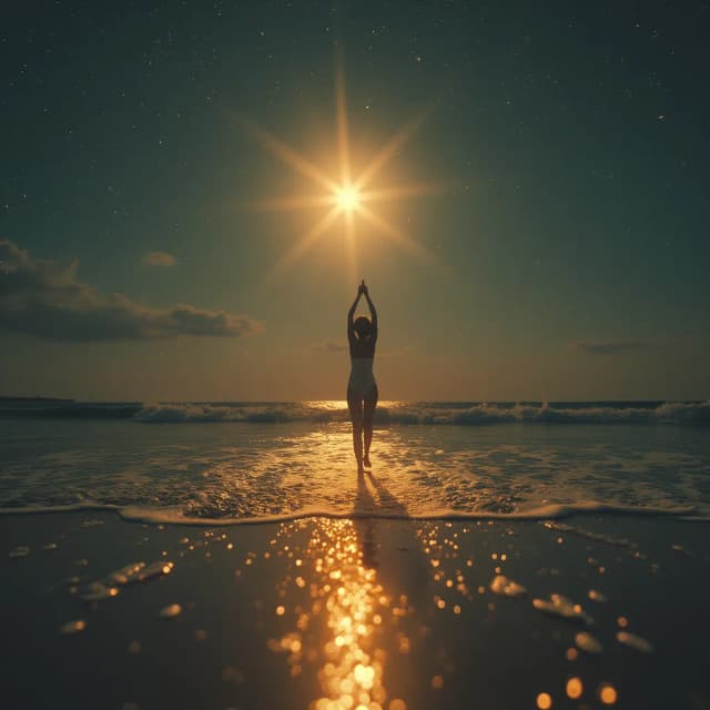 —
a star falling from the infinite sky of days.
Once, I was the shyest constellation.
Now, I soar, untethered,
Seattle, Dallas, Cancun—
across continents beneath a golden moon.
Nothing, yet a petal remains,
from the roots of my heart.
A hidden bloom, 
a hidden start.
I stand where the silver waves kiss the shore,
listening to their hymn of memory,
and I wish—
to breach the door of time,
to return,
to the black-and-white days,
each moment a piano key.
The music is gone now,
and so are you.
Nothing, yet a silent petal falls.
from the flower of my eyes. 
Yet I feel you—
your ghost lingers in my breath.
Your vanilla and honey hair,
a lie of summer,
perfumes my waking hours.
You were never there.
But still—
I remember.
I will always remember.
Nothing, yet a petal remains,
from the roots of my heart.
A hidden bloom, 
a hidden start.
