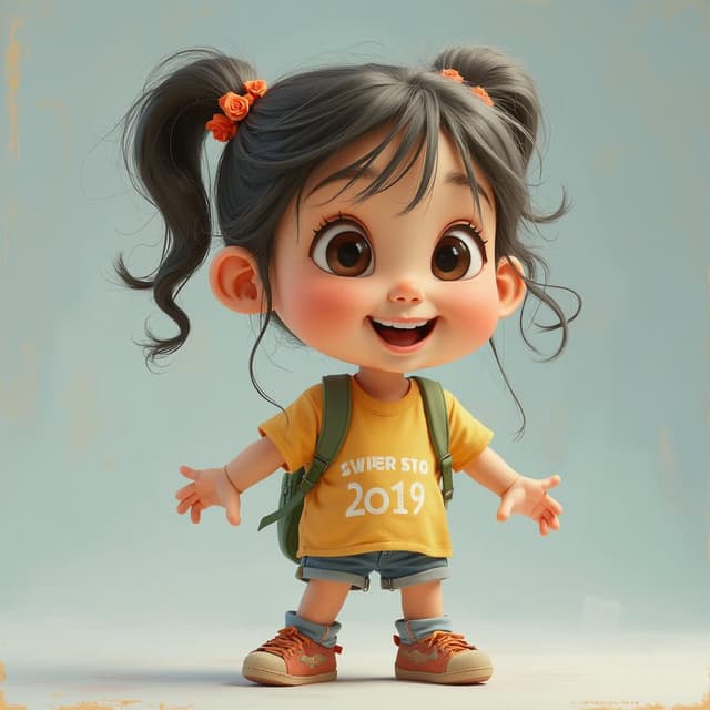 A kid girl