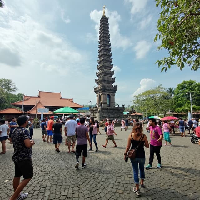 Tugu jogja dan menara kudus