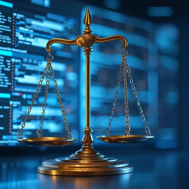 picture of law of software and copyright color blue