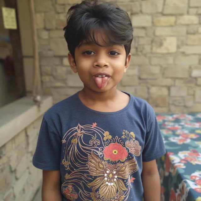 I boy wear a beautiful t shirt says Faizal