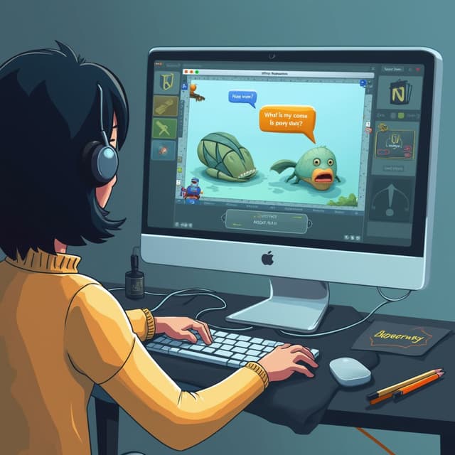 Creating Interactive AI Tools for Language Learning Using Prompt Engineering